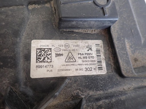 LAMPA FAR PREDNJI LIJEVI PEUGEOT 3008 5008 II REDIZAJN 21- FULL LED 9836230280 LAMPA FAR PREDNJI LIJEVI PEUGEOT 3008 5008 II REDIZAJN 21- FULL LED 9836230280