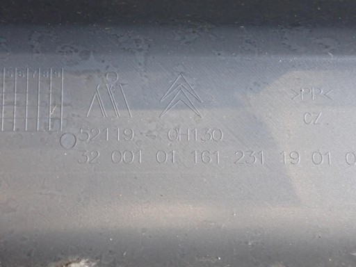 BRANIK PREDNJI CITROEN C1 REDIZAJN 2012-2014 52119-0H130