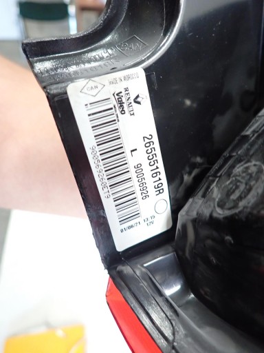 LAMPA FAR ZADNJI ZADNJA  LIJEVI DACIA DOKKER 2012- 265551619