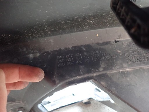 BRANIK PREDNJI AUDI A4 B9 REDIZAJN ALLROAD 2019- 8W0807437BB