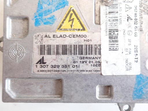 MODUL BALAST LAMPE FAROVI PEUGEOT 130732935101