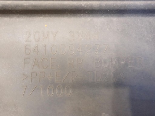 BRANIK ZADNJI MITSUBISHI SPACE STAR III 2020- 6410D942ZZ BRANIK ZADNJI MITSUBISHI SPACE STAR III 2020- 6410D942ZZ