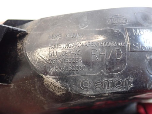 ZMIGAVAC DESNI SMART A453 2014- A4539062200 ZMIGAVAC DESNI SMART A453 2014- A4539062200