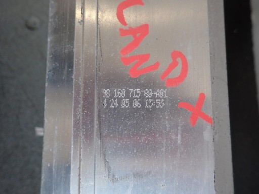 GREDA ISPOD BRANIK ZADNJI PEUGEOT 3008 5008 II C5 AIRCROSS 9816071580