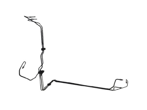 DODGE CHALLENGER CHARGER 15- CRIJEVO KOČNICE PUMPE ABS VEZNI LIM PREDNJA STRANA