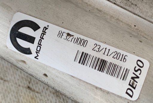 HLADNJAK KLIMATIZACIJE ALFA ROMEO GIULIA 2.2D