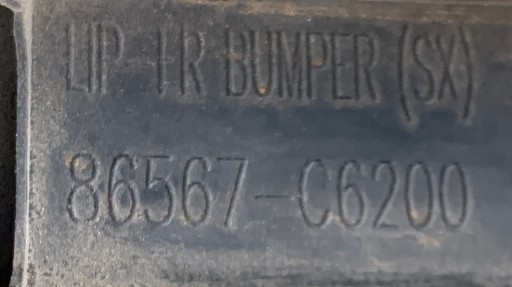 $ SPOJLER BRANIKA PREDNJA STRANA KIA SORENTO III 86567-C6200