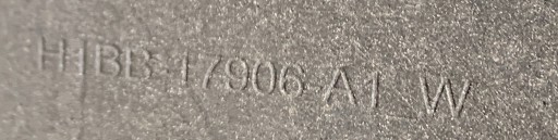 BRANIK ZADNJI FORD FIESTA MK8 17- BEZ OTVORA