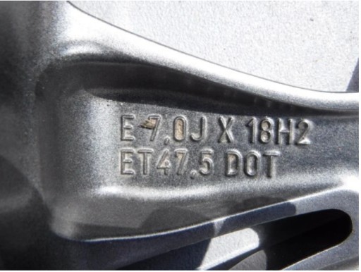 ALUMINIJSKA FELGA 18'' FORD FIESTARIA MK8 STARI H1BJ-1007-E1A