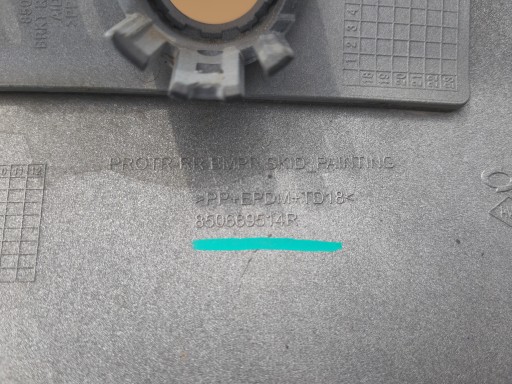 SPOJLER BRANIKA ZADNJI RENAULT KOLEOS II 850669514R