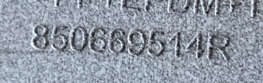 SPOJLER BRANIKA ZADNJI RENAULT KOLEOS II 850669514R