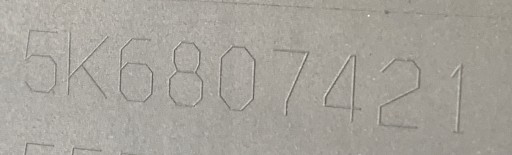 BRANIK ZADNJI VW GOLF VI HATCHBACK (OBIČNI) BEZ OTVORA