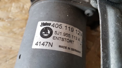 MEHANIZAM BRISAČA SKODA FABIA II ROOMSTER 06-