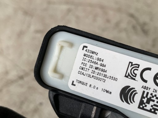 SENZOR GUMA TPMS MERCEDES GG4 433MHZ KOMPLET