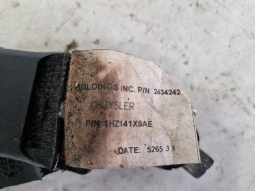 DODGE CHARGER 15- KOPČA VEZNI LIM SIGURNOSTI ZADNJI 1HZ141X9AE