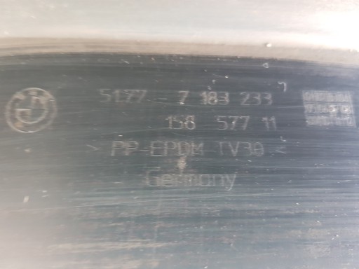 LAJSNA PRAGA LIJEVA STRANA BMW 1 E81 E82 E88 7183233 LAJSNA PRAGA LIJEVA STRANA BMW 1 E81 E82 E88 7183233