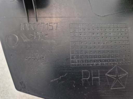 DODGE CHARGER 2019 POKLOPAC DESNA STRANA STUBA C ZADNJI 100017157