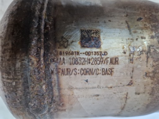 DODGE CHARGER 19- 3.6 FILTER CZĄSTECZEK ČESTICA KATALIZATOR DPF 734AA10832H DODGE CHARGER 19- 3.6 FILTER CZĄSTECZEK ČESTICA KATALIZATOR DPF 734AA10832H