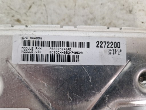 DODGE CHARGER 15- 3.6 MODUL MOTORA KOMPJUTER 68330904AA DODGE CHARGER 15- 3.6 MODUL MOTORA KOMPJUTER 68330904AA
