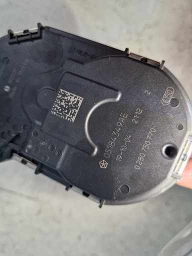 DODGE CHARGER 19 - 3.6 KLAPNA GASA 05184349AE DODGE CHARGER 19 - 3.6 KLAPNA GASA 05184349AE