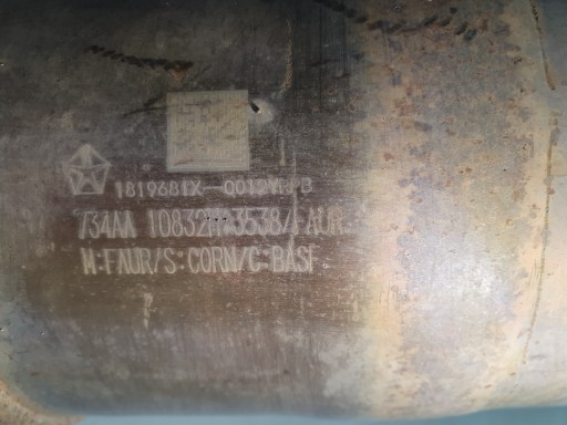 DODGE CHARGER 15- 3.6 VVT KATALIZATOR SONDA 734AA10832H