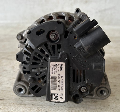 ALTERNATOR PEUGEOT 108 2008 I 308 T9 OPEL CROSSLAND X 9670899580 ALTERNATOR PEUGEOT 108 2008 I 308 T9 OPEL CROSSLAND X 9670899580