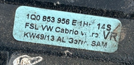LAJSNA GRANIČNA VRATA DESNA STRANA VW EOS 1Q0853956E