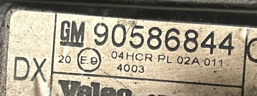 LAMPA FAR LIJEVA STRANA PREDNJA OPEL VECTRA B REDIZAJN 90586844