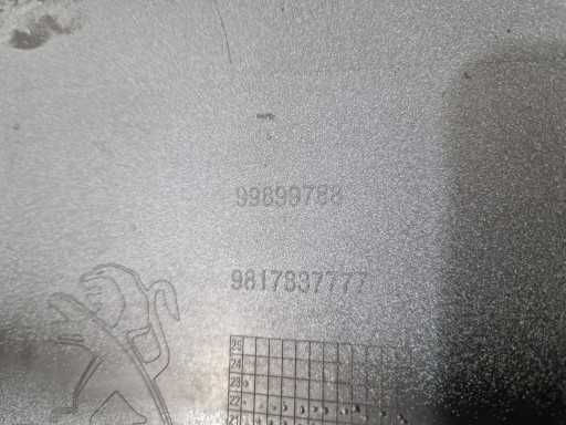 PEUGEOT RIFTER PARTNER III LAJSNA BRANIKA PREDNJA STRANA SPOJLER DODATAK 9817837777