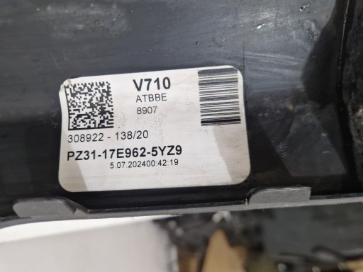 FORD TRANSIT CUSTOM TOURNEO MK2 II 2 BRANIK ZADNJI PZ31-17E962-A