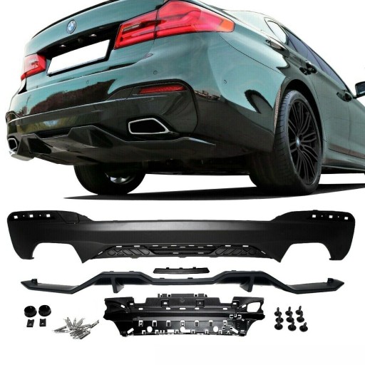 DIFUZOR ZADNJI BMW G30 G31 17- M-PERFORMANCE