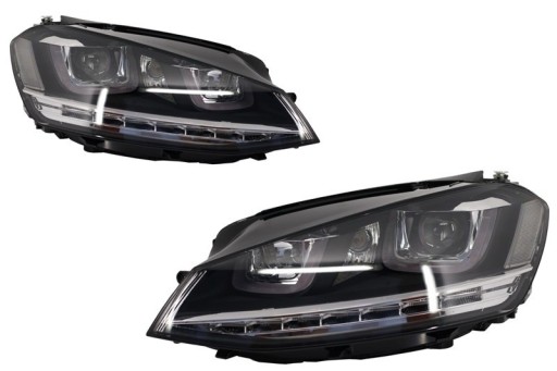 LAMPE FAROVI  PREDNJI VW GOLF 7 12-17 LED DRL R-LINE DYN
