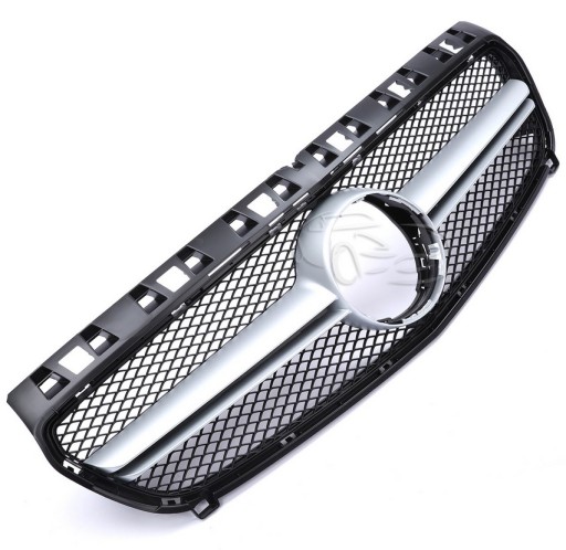 MASKA MERCEDES W176 12 -16 LOOK A45 AMG SILVER