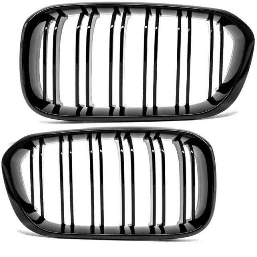 MASKA MREŽICE BMW F20 F21 15-18 BLACK GLOSSY LCI