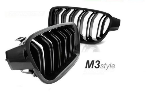 MASKA (NERKI) BMW F30 / F31 10/11- M3 SJAJ BLACK