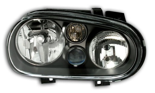 LAMPE FAROVI  PREDNJI ANGEL EYES VW GOLF 4 98-04 BLACK