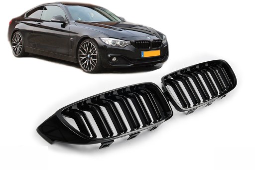 MASKA (NERKI) BMW F32 F33 F36 13- M4 GLOSSY BLACK