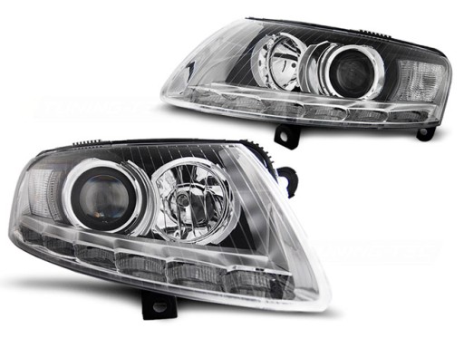 FAROVI AUDI A6 C6 04-08 LAMPE D2S XENO LED DRL