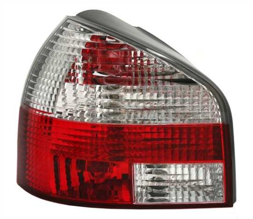 LAMPE FAROVI AUDI A3 8L 96-03 CLEAR RED/WHITE