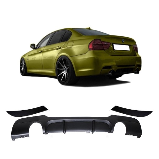 DIFUZOR BMW E90 E91 05-11 LOOK M-PERFORMANCE