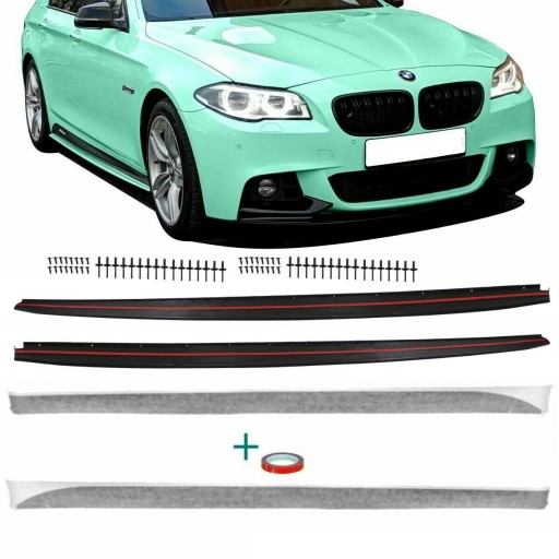 LISTEWKI ISDUPLI / 2 KOMADA PRAGOVI BMW F10 F11 M-PERFORMANCE + NA GEPEK