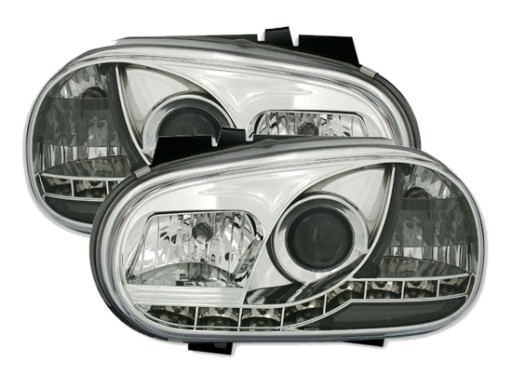 LAMPE FAROVI DAYLIGHT VW GOLF 4 97-03 KROM