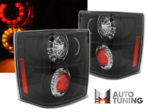 LAMPE FAROVI LAND ROVER RANGE III 02-12 BLACK LED