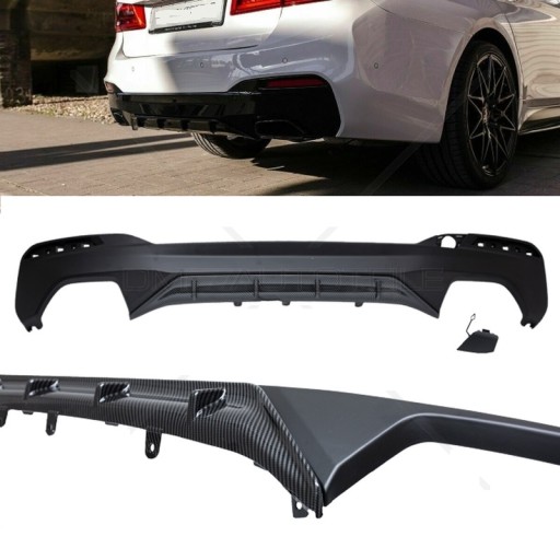 DIFUZOR ZADNJI BMW G30 G31 17- M-PERFORMANCE KARBON