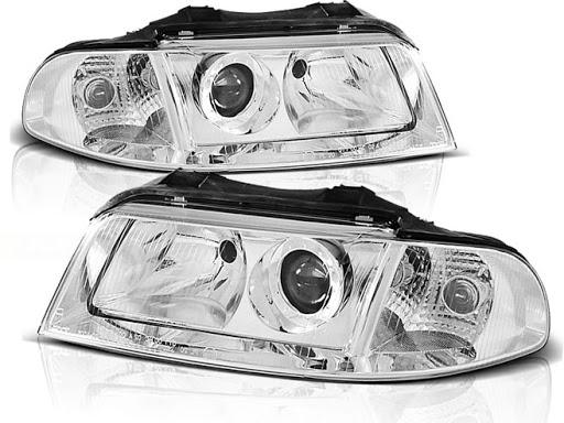 LAMPE FAROVI P. AUDI A4 B5 01/99-11/00 CHROME