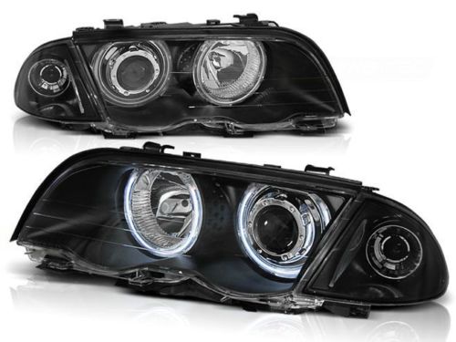 LAMPE FAROVI  PREDNJI BMW E46 05.98-08.01 S/T BLACK CCFL