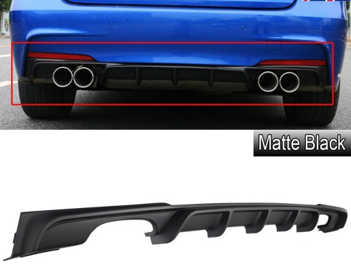 DIFUZOR ZADNJI BMW F30 M-PERFORMANCE TWIN DVOSTRUKI