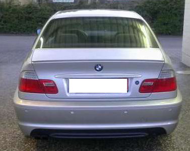SPOJLER NA GEPEKA BMW E46 COUPE 99-06 PU (ABS)
