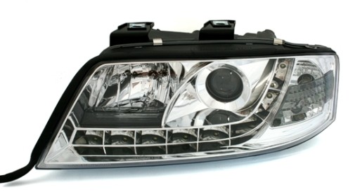 LAMPE FAROVI DAYLIGHT DAYLINE AUDI A6 97-01 KROM C5