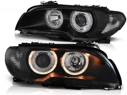 LAMPE FAROVI ANGEL EYES BMW E46 03-06 COUPE CABRIO DEPO